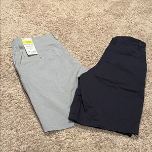 Men's Shorts Duo - Light Gray & Navy BRAND NEW